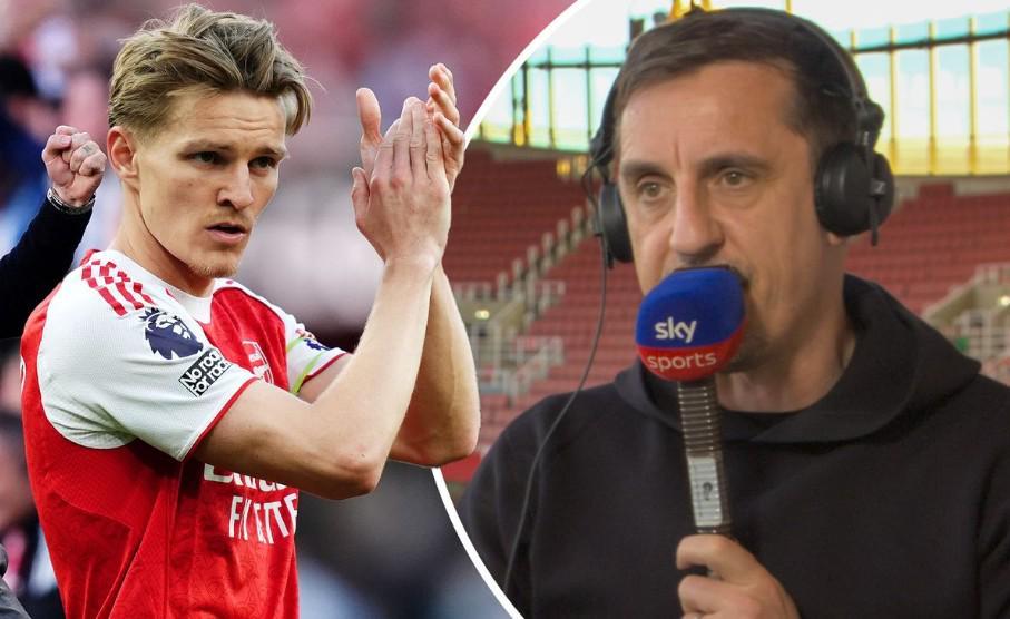 乐鱼登录入口-内维尔：阿森纳在英超赛场保留争冠希望，欧冠对于他们太难了